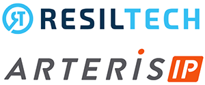 ResilTech and Arteris logos