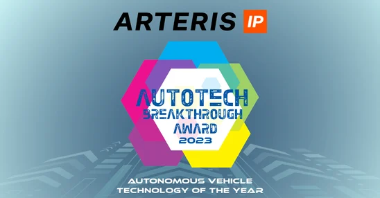 Arteris Wins Autonomous Vehicle Technology of the Year Award